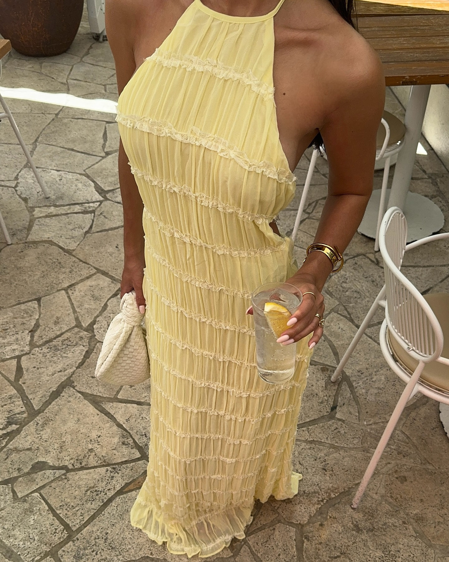 Summer Clothing Haul - Women Halter Neck Maxi Dress Sleeveless