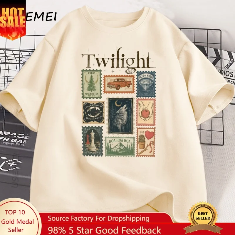 Vintage Summer Clothing Men - Vintage Twilight Forks T-shirt Book Lover