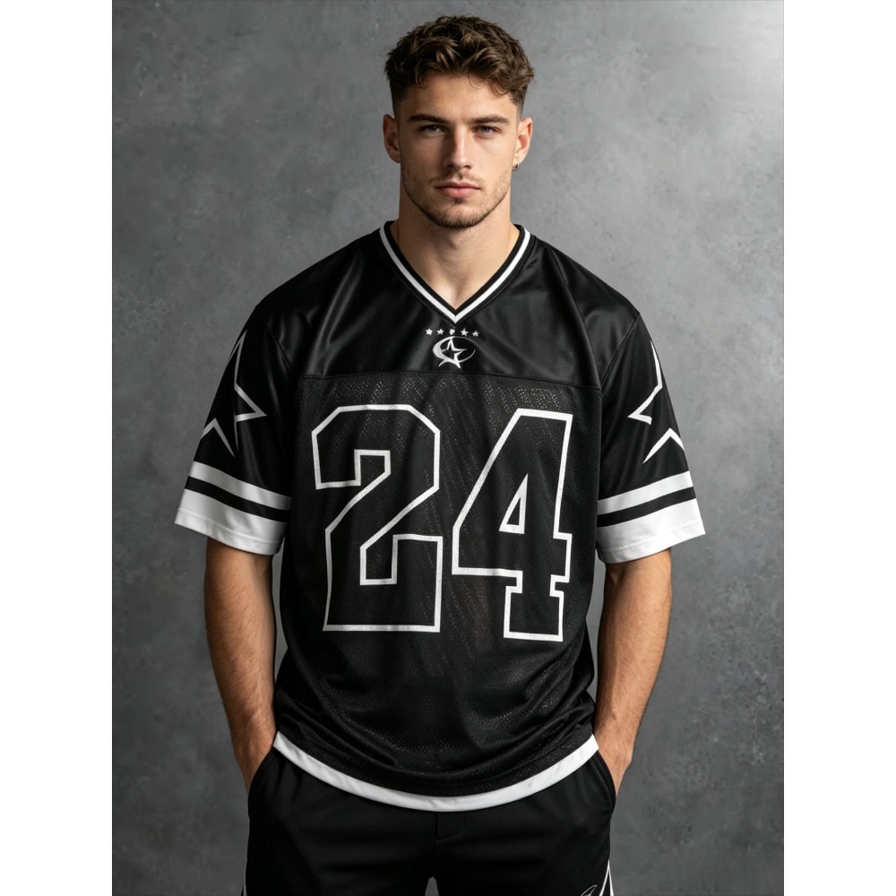 Summer Clothing Trends - 2026 Summer New Men's V-Neck T-Shirt