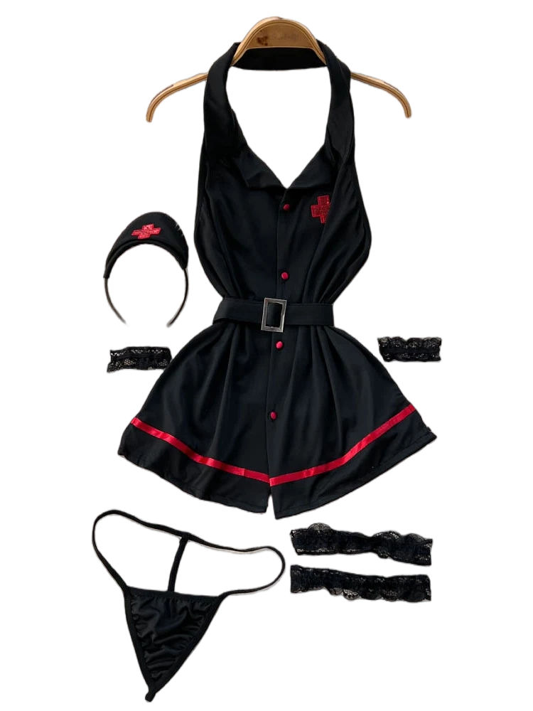 Summer Clothing Trends - Erotic Fashion Sexy Halter Lingerie Dress