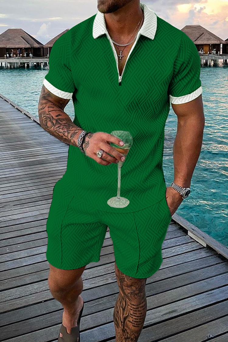 Vintage Summer Clothing Men - Vintage Men's Summer Casual Polo Shirt