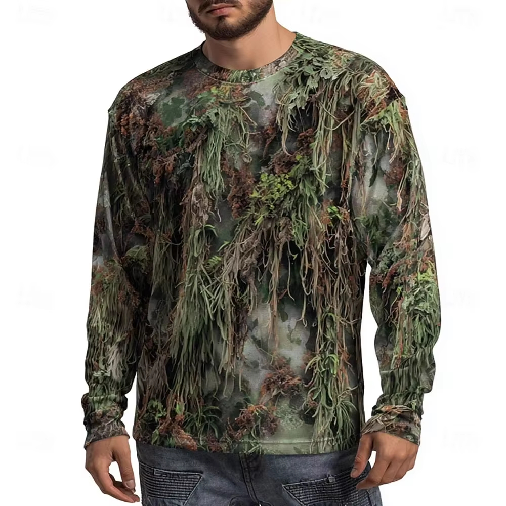 Men's Camo Animal Print Long S - Summer Clothing Trends のレビューと価格