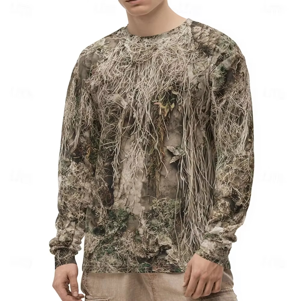 Men's Camo Animal Print Long S - Summer Clothing Trends のレビューと価格
