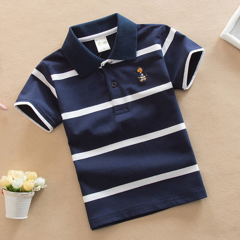 Summer Boys Polo Shirts Short  - Summer Clothing Baby Boy のレビューと価格