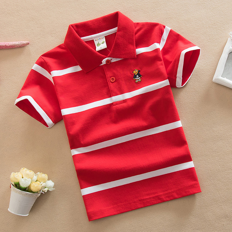 Summer Boys Polo Shirts Short  - Summer Clothing Baby Boy のレビューと価格
