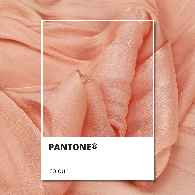 Pearlescent Thin Gauze Fabric  - Summer Clothing Material のレビューと価格