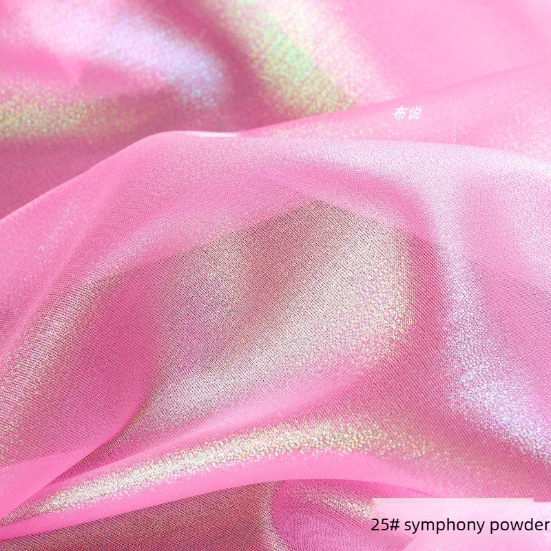 Thin Plain Glitter Fabric By T - Soft Summer Yellow Clothing のレビューと価格