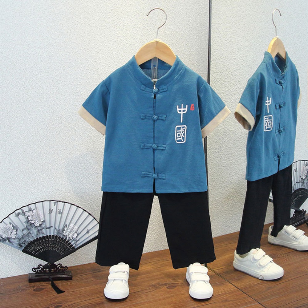 Boys' Hanfu Baby Ethnic Style  - Summer Clothing Baby Boy のレビューと価格