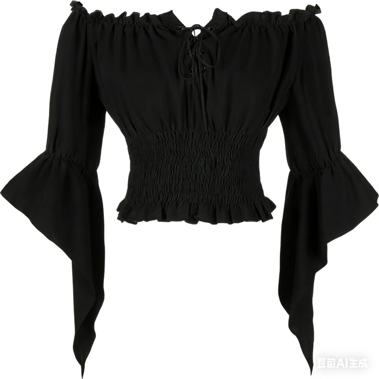 Renaissance Medieval Aristocra - Off Shoulder Blouse のレビューと価格