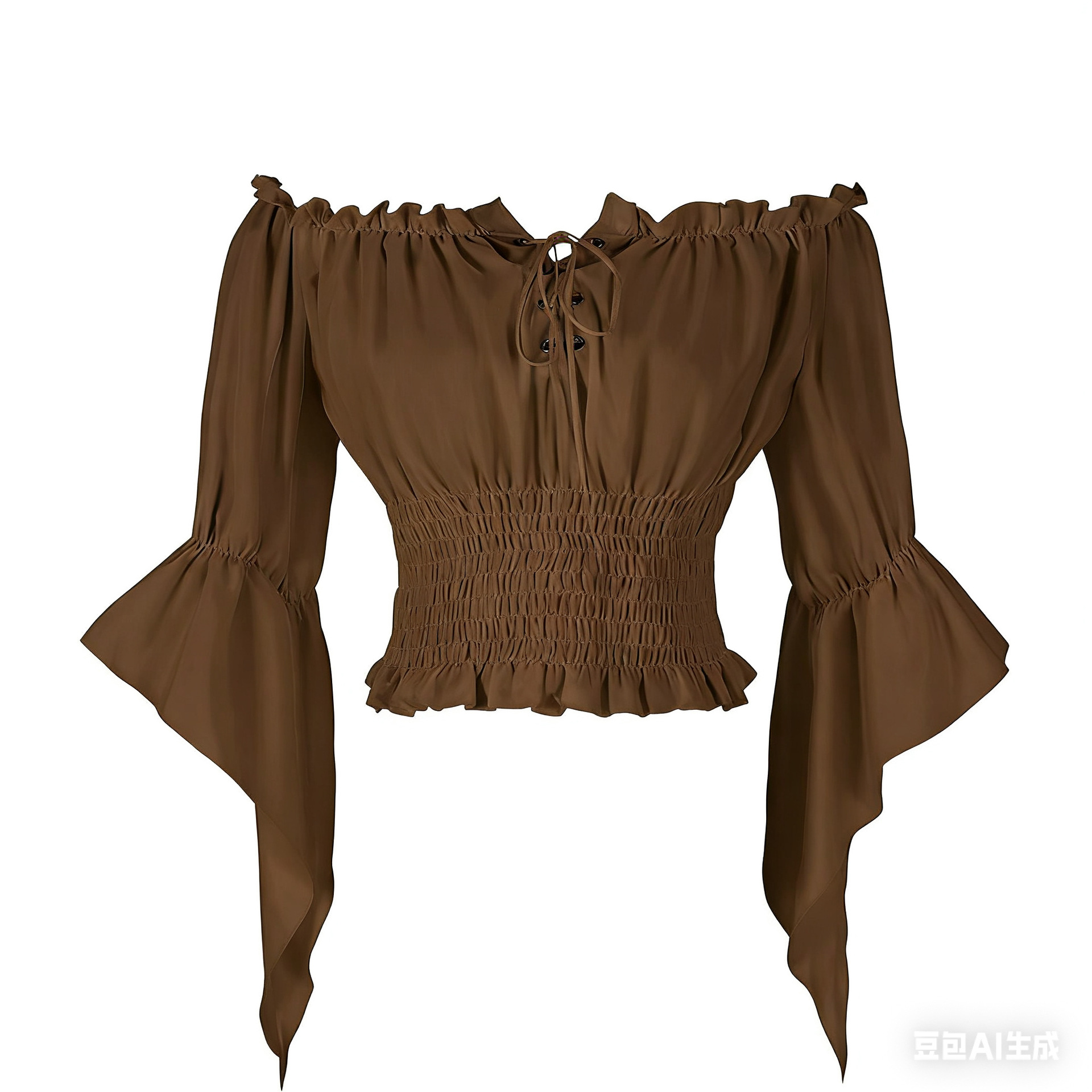 Renaissance Medieval Aristocra - Off Shoulder Blouse のレビューと価格