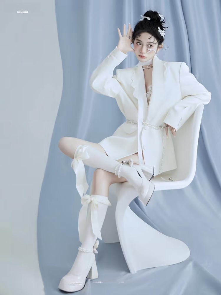 Studio Photography Suit White  - Summer Clothing Set For Girls のレビューと価格