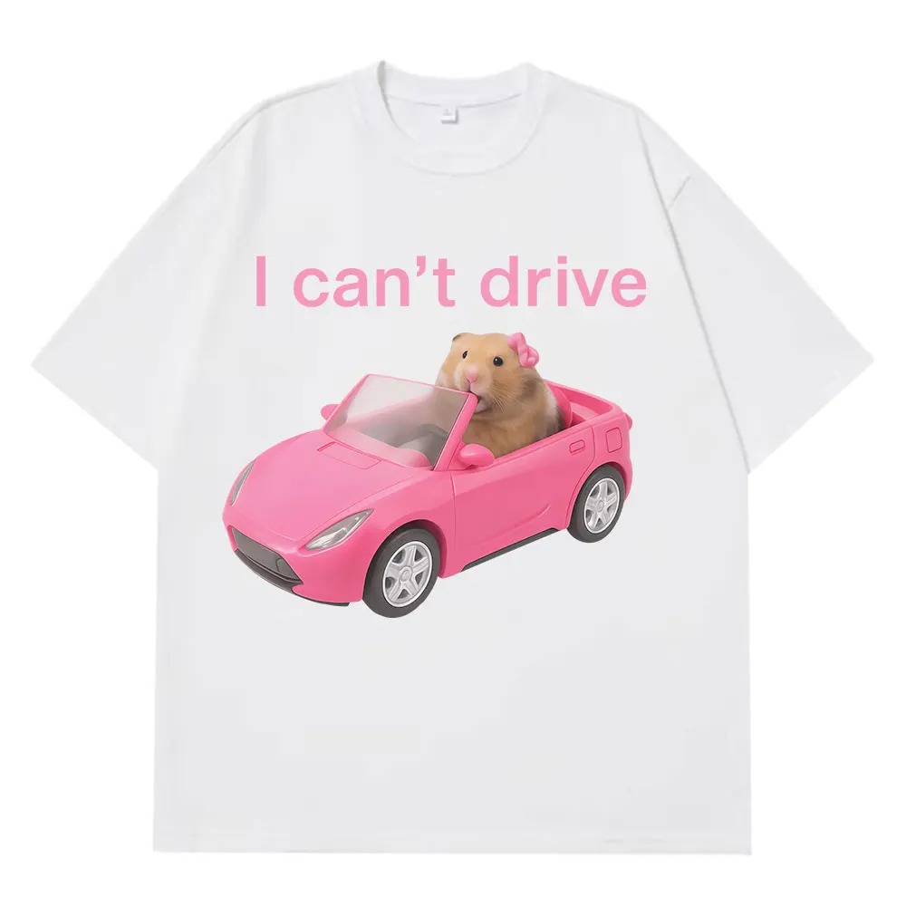 I Cant Drive Funny Hamster Mem - Summer Clothing Drive のレビューと価格