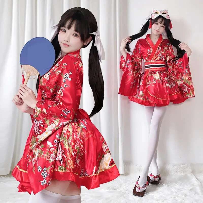 Japanese Modified Kimono Dress - Summer Clothing Set For Girls のレビューと価格