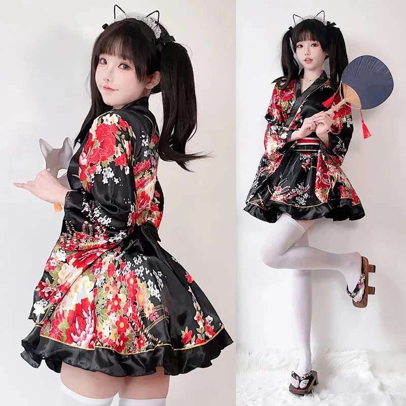 Japanese Modified Kimono Dress - Summer Clothing Set For Girls のレビューと価格