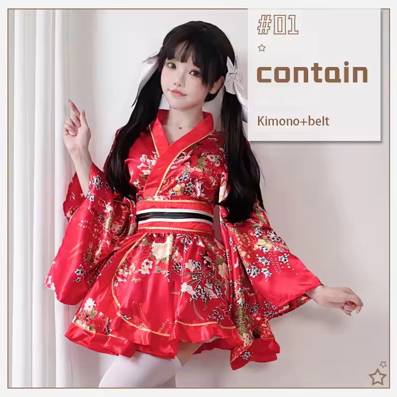 Japanese Modified Kimono Dress - Summer Clothing Set For Girls のレビューと価格