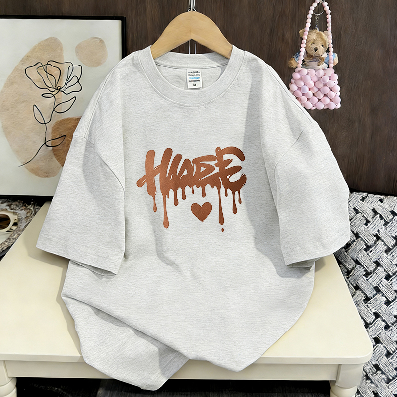 Women Oversized Pure Cotton T- - Summer Clothing Drip のレビューと価格