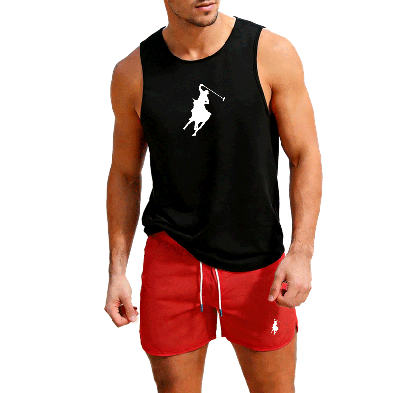 European Men Summer Vest and S - Summer Clothing Sets のレビューと価格