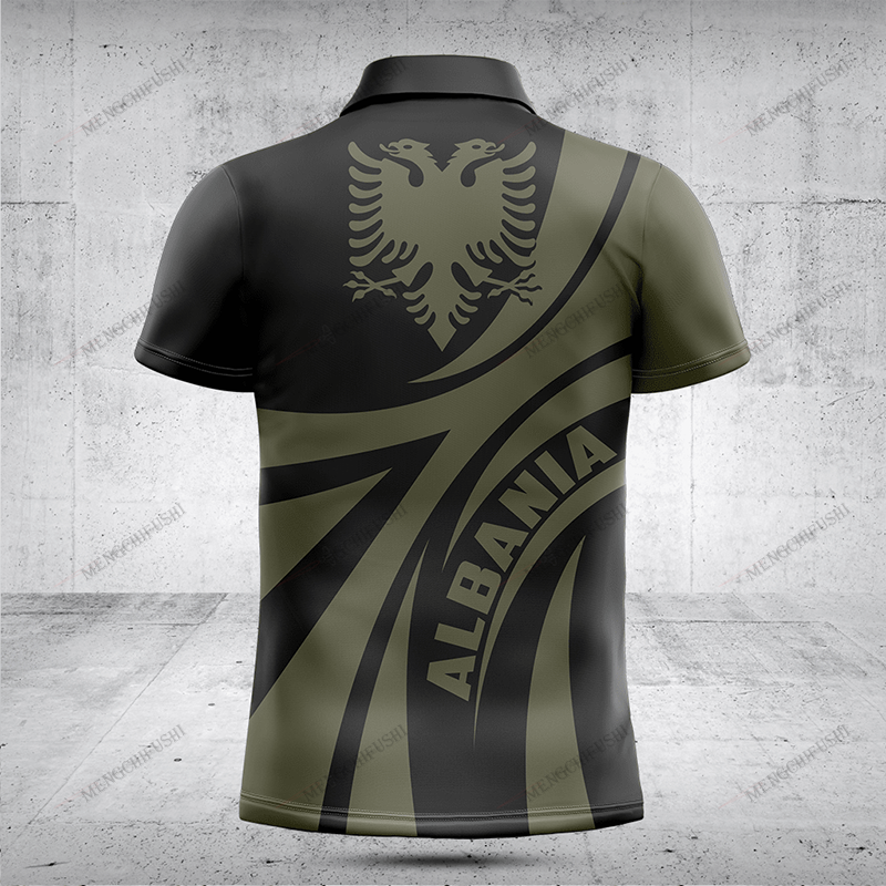 Custom Name Albania Flag Graph - Vintage Summer Clothing Men のレビューと価格