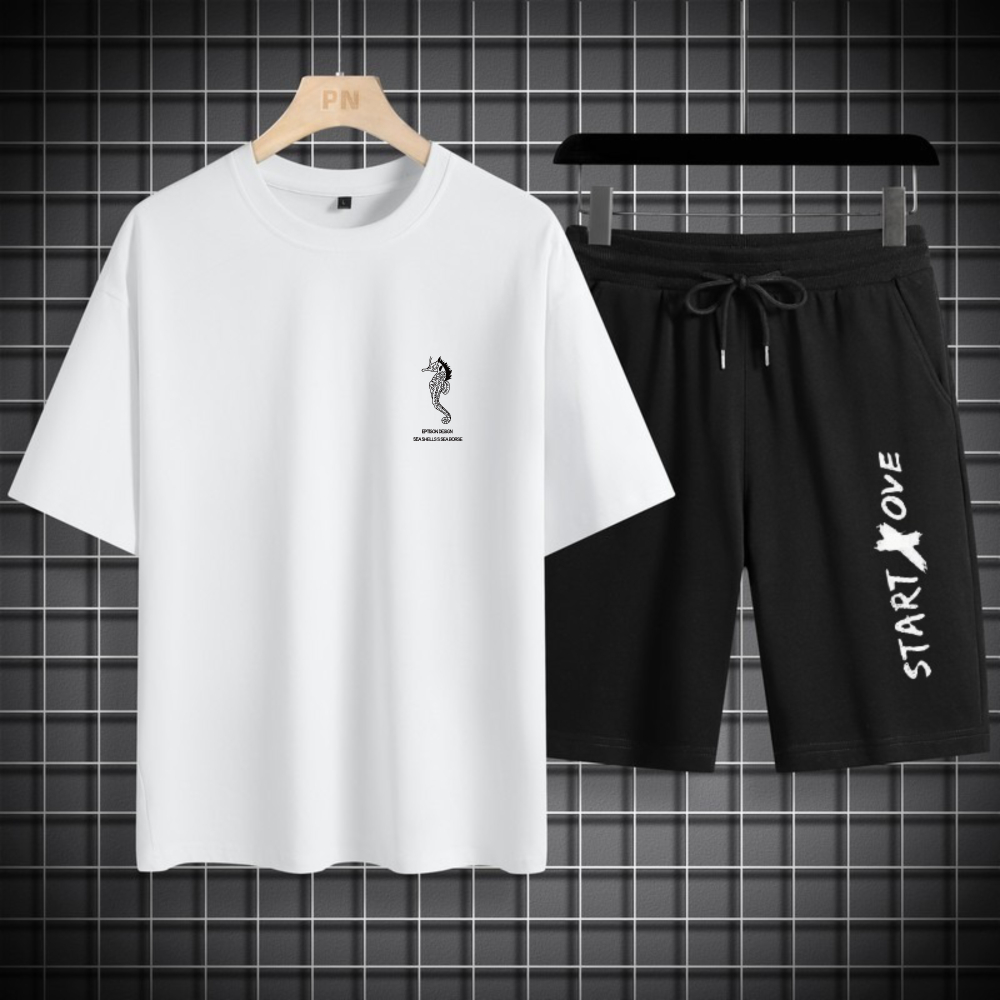 1pcs Men's t-shirt Sets 2026 S - Summer Clothing Drip のレビューと価格