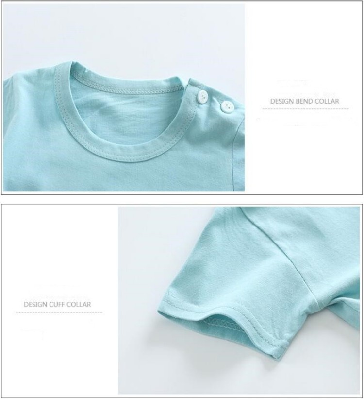Cotton Tees+Shorts 2-piece Tra - Summer Clothing Baby Boy のレビューと価格