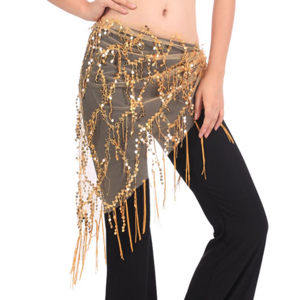 Women Belly Dance Sequined Bel - Summer Clothing India のレビューと価格