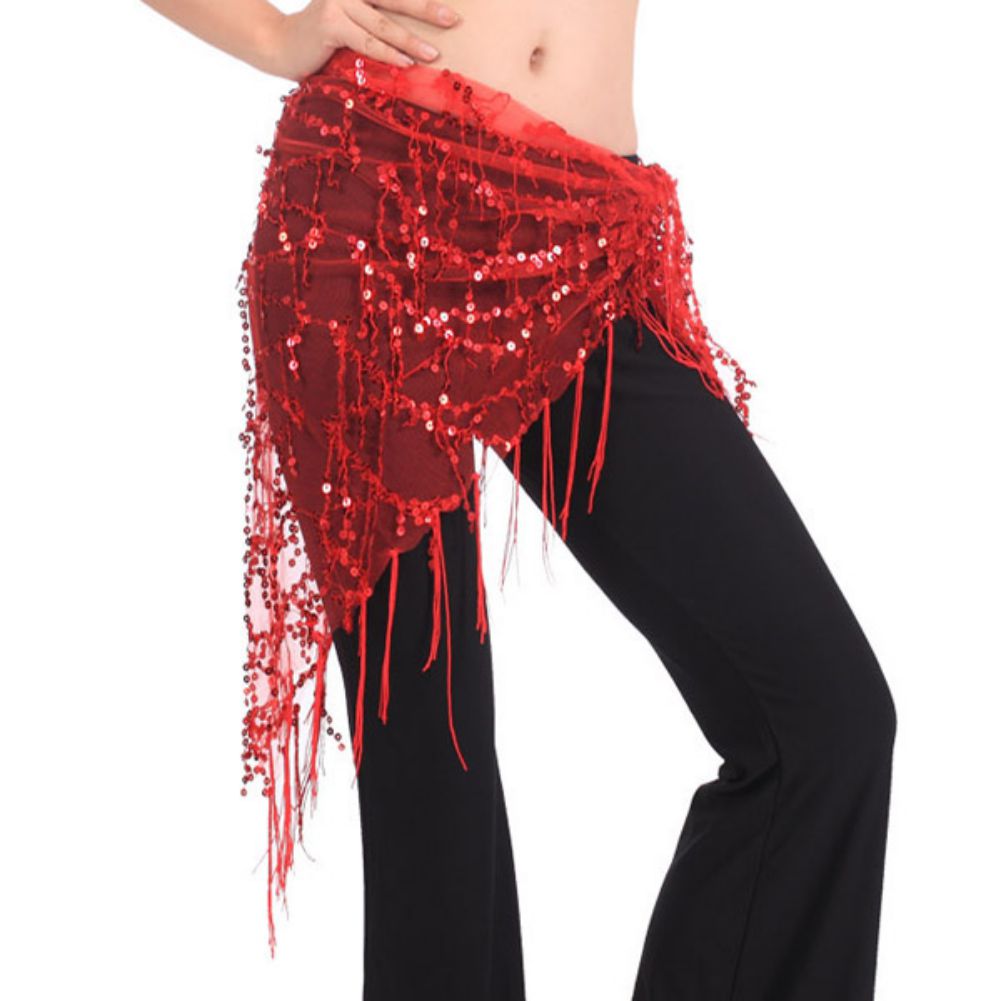 Women Belly Dance Sequined Bel - Summer Clothing India のレビューと価格