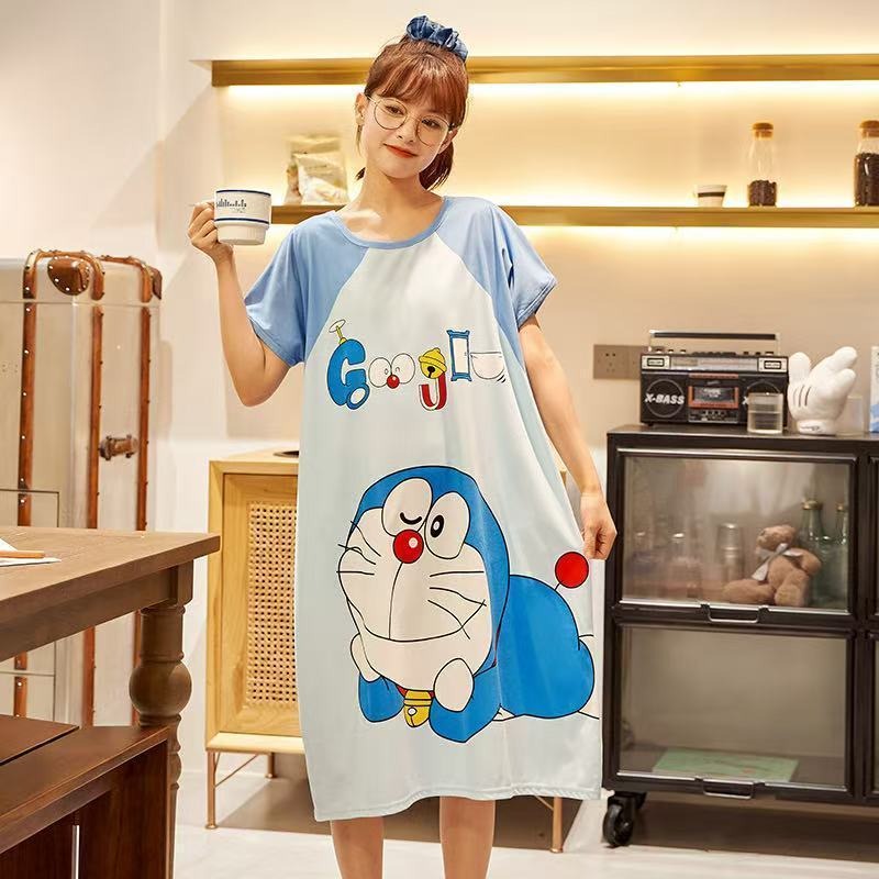 Doraemon cute nightdress for w - Summer Away Clothing のレビューと価格