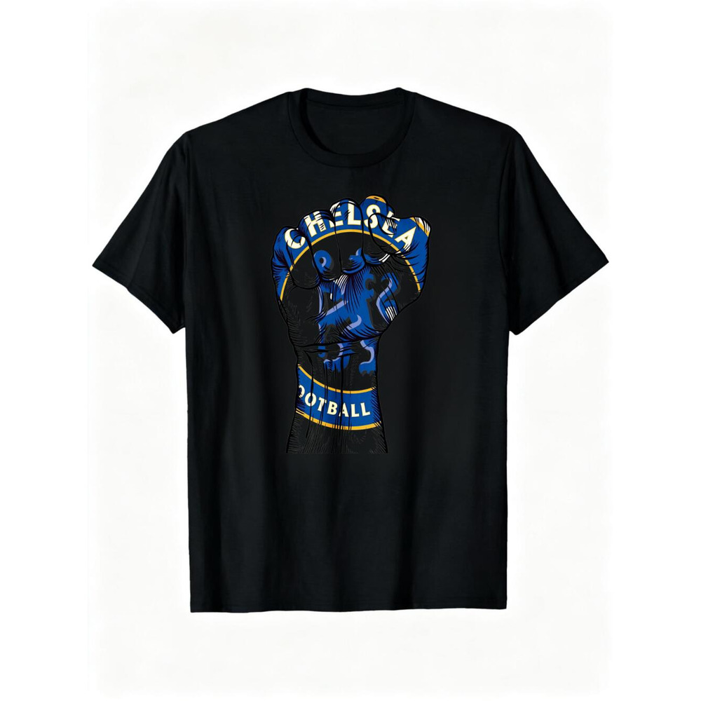 Chelsea Football Fist Graphic  - Soft Summer Yellow Clothing のレビューと価格