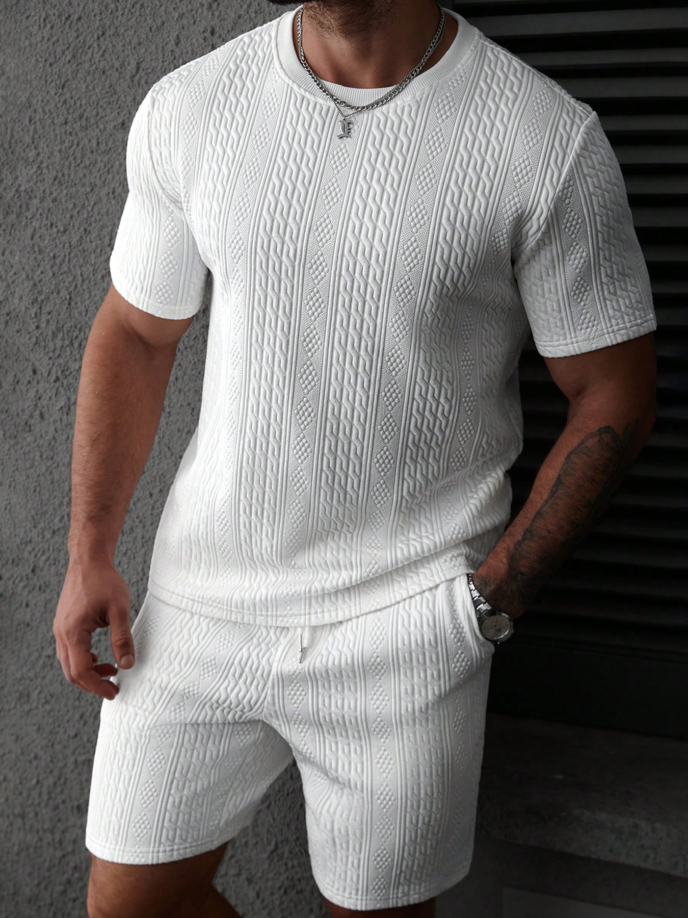 Casual men's polo shirt set, s - Summer Clothing Trends のレビューと価格