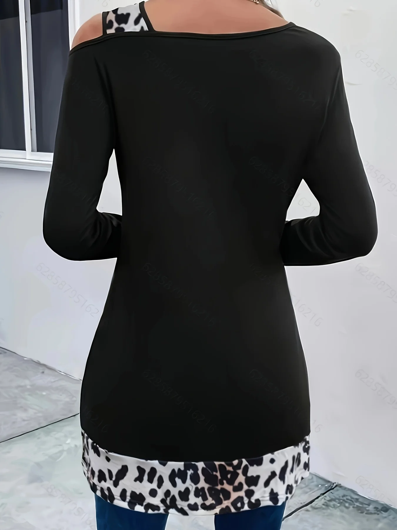 Plus Size 1XL-5XL Women's Fash - Off Shoulder Blouse のレビューと価格