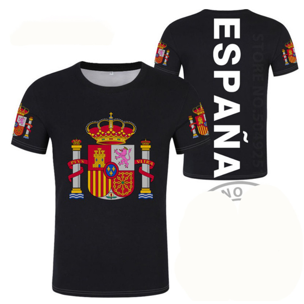 Spain Football Jersey 3D Proud - Summer Clothing In Spanish のレビューと価格