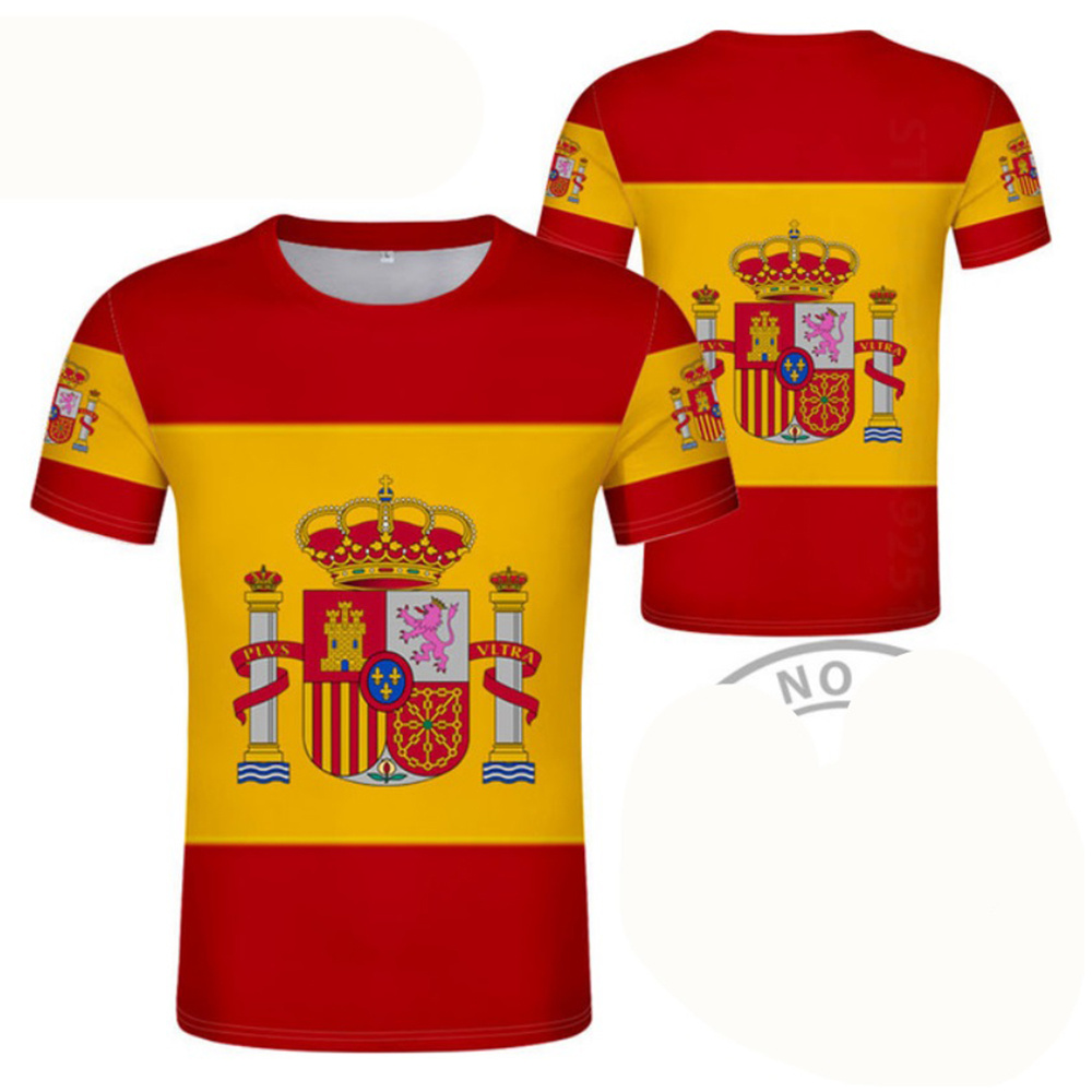 Spain Football Jersey 3D Proud - Summer Clothing In Spanish のレビューと価格