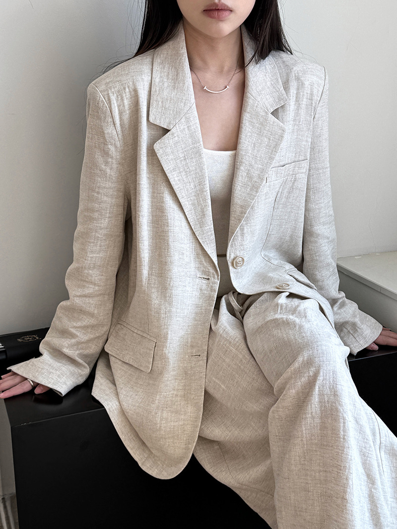 Autumn Hig-end Linen Material  - Summer Clothing Material のレビューと価格