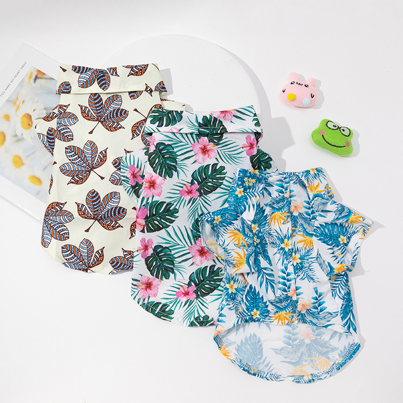Dog Hawaiian Shirt Hawaiian Do - Summer Dog Clothing のレビューと価格