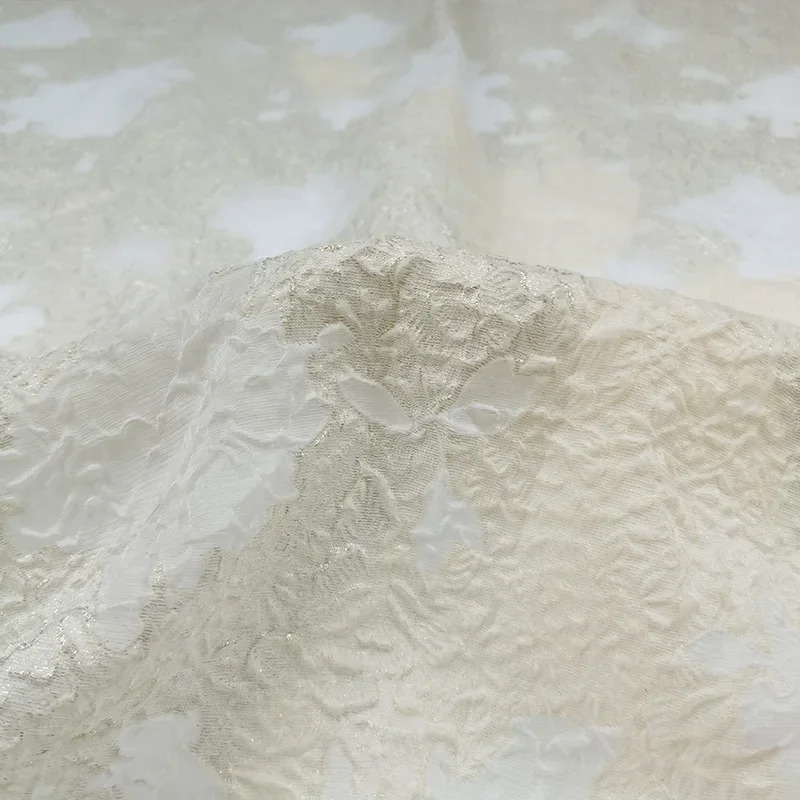 Brand Fashion Design Jacquard  - Summer Clothing Material のレビューと価格