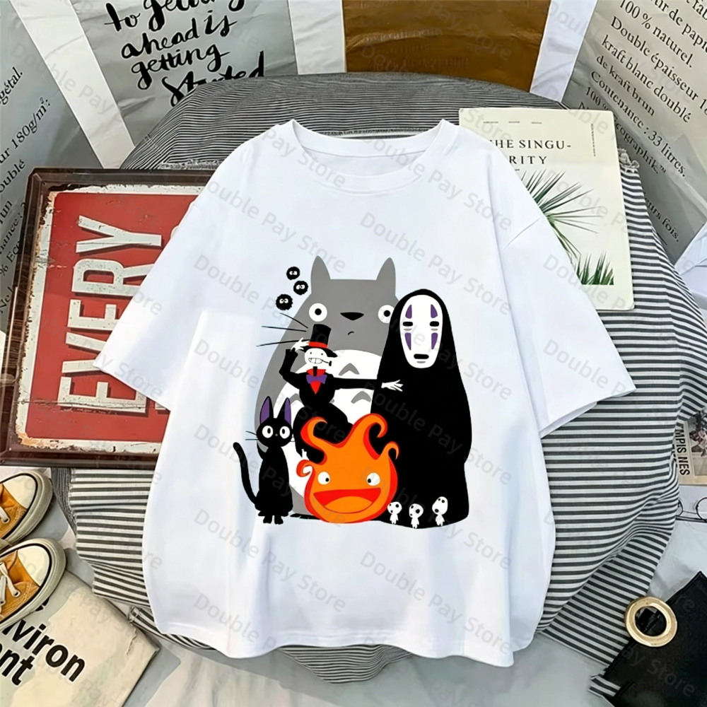 Anime Totoro Spirited Away T-s - Summer Away Clothing のレビューと価格