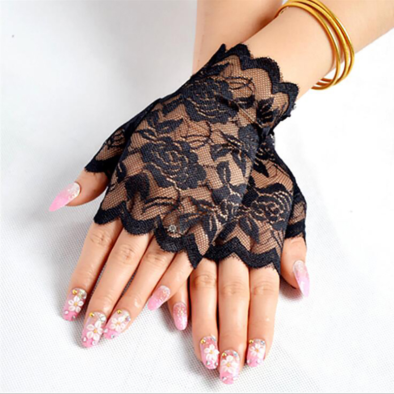 Women Lace Gloves Sexy Dressy  - Summer Clothing Drive のレビューと価格