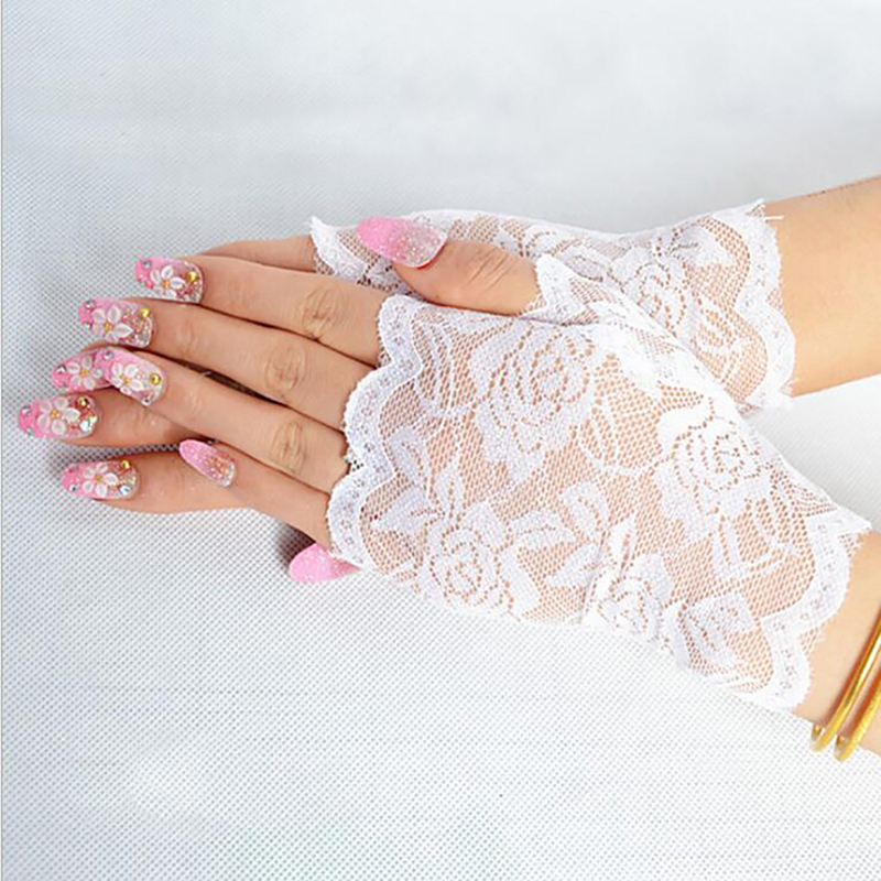 Women Lace Gloves Sexy Dressy  - Summer Clothing Drive のレビューと価格