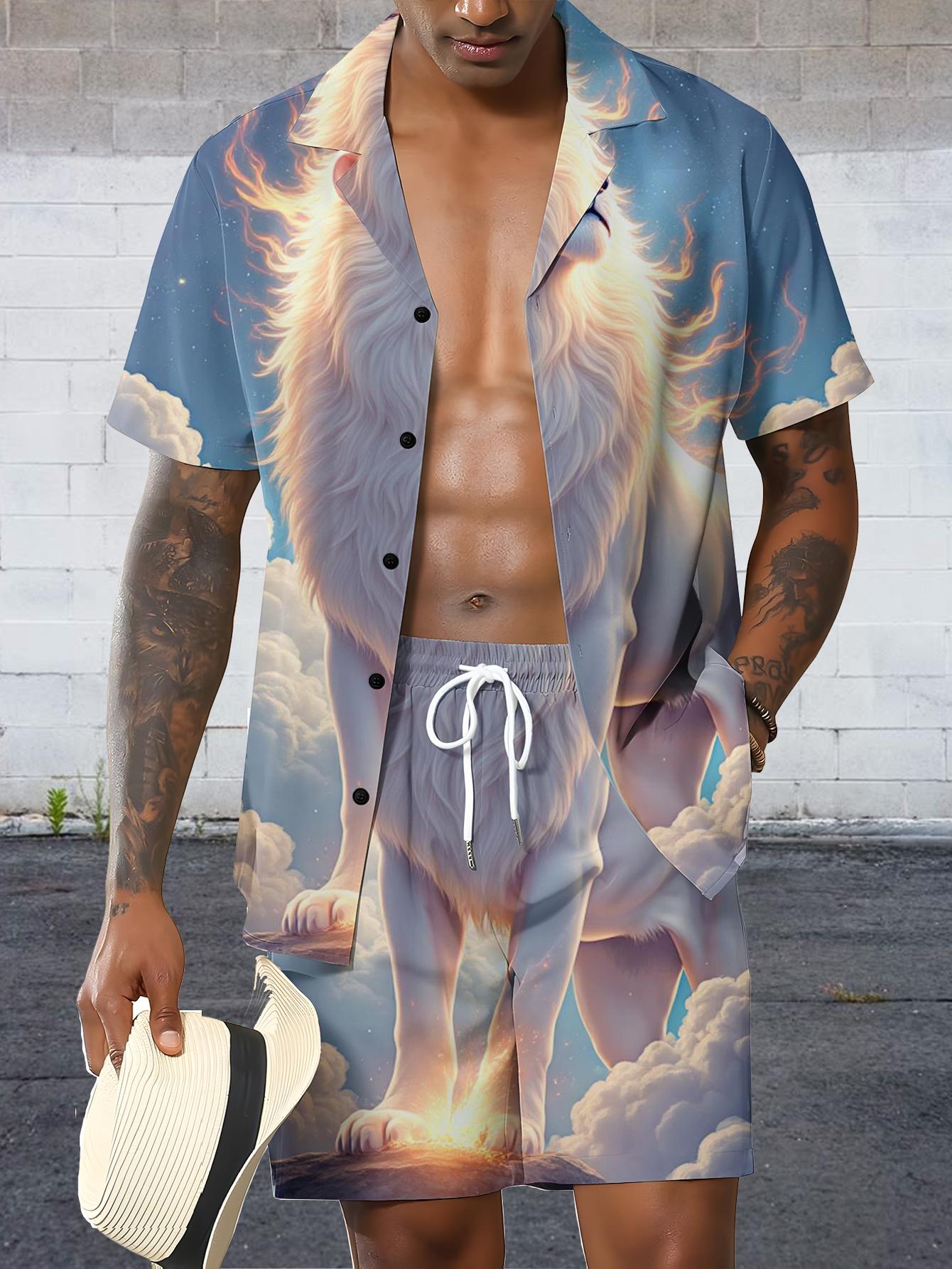 Men's Shirt Sets 2026 Spring/S - Summer Clothing Drip のレビューと価格
