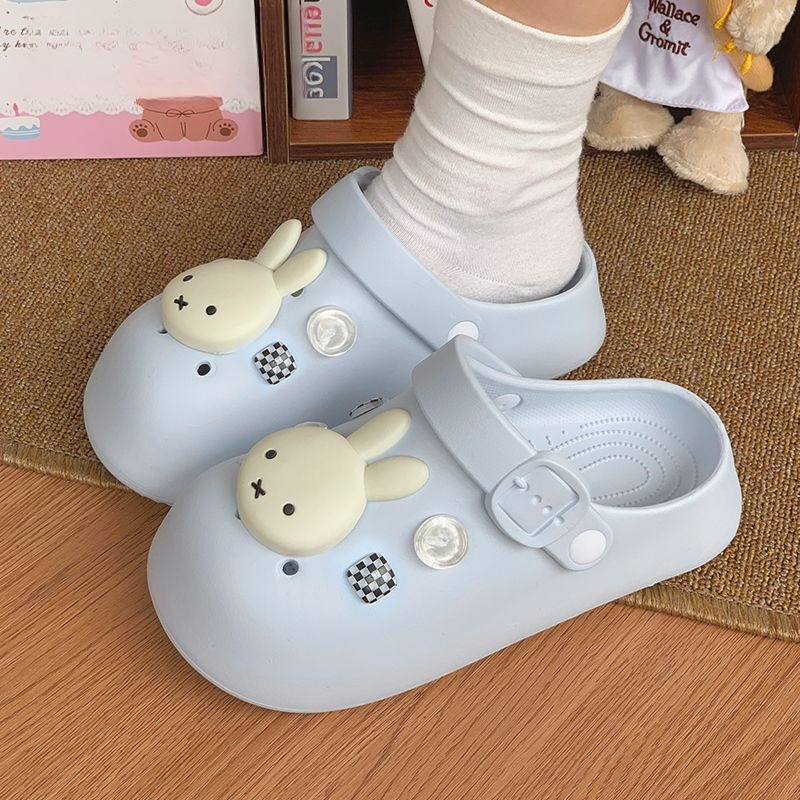 Kawaii Miffy Slippers Cute Car - Summer Away Clothing のレビューと価格