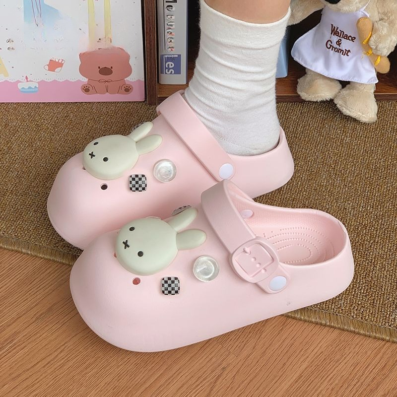 Kawaii Miffy Slippers Cute Car - Summer Away Clothing のレビューと価格