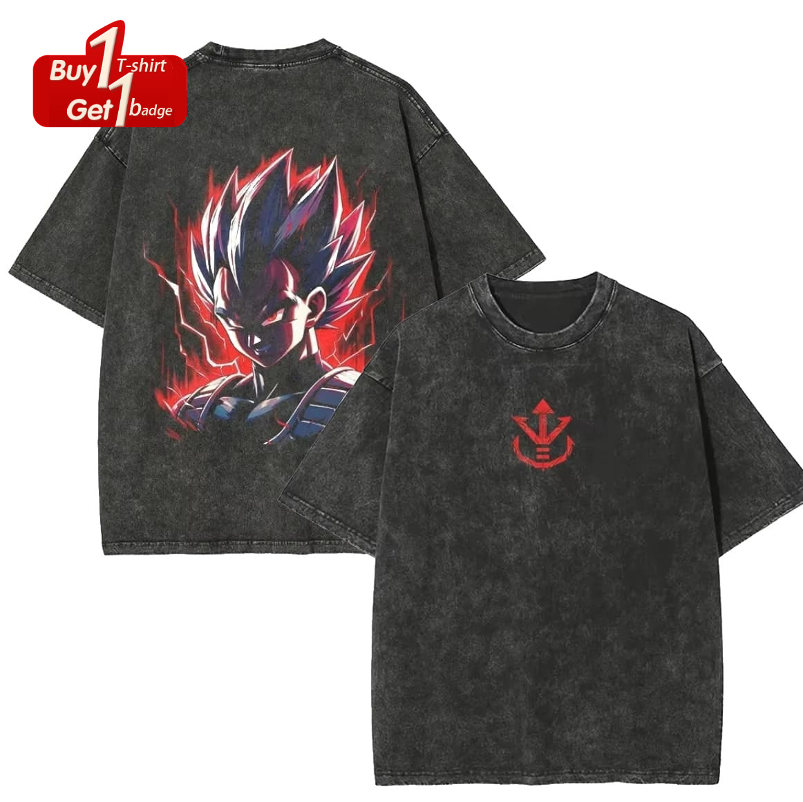 Dragon Ball Majin Goku Graphic - Vintage Summer Clothing Men のレビューと価格