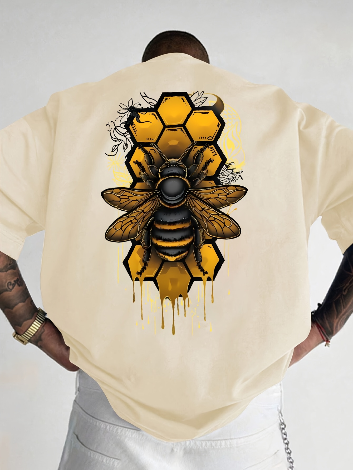 Honeycomb Bee with Dripping Ho - Summer Clothing Drip のレビューと価格