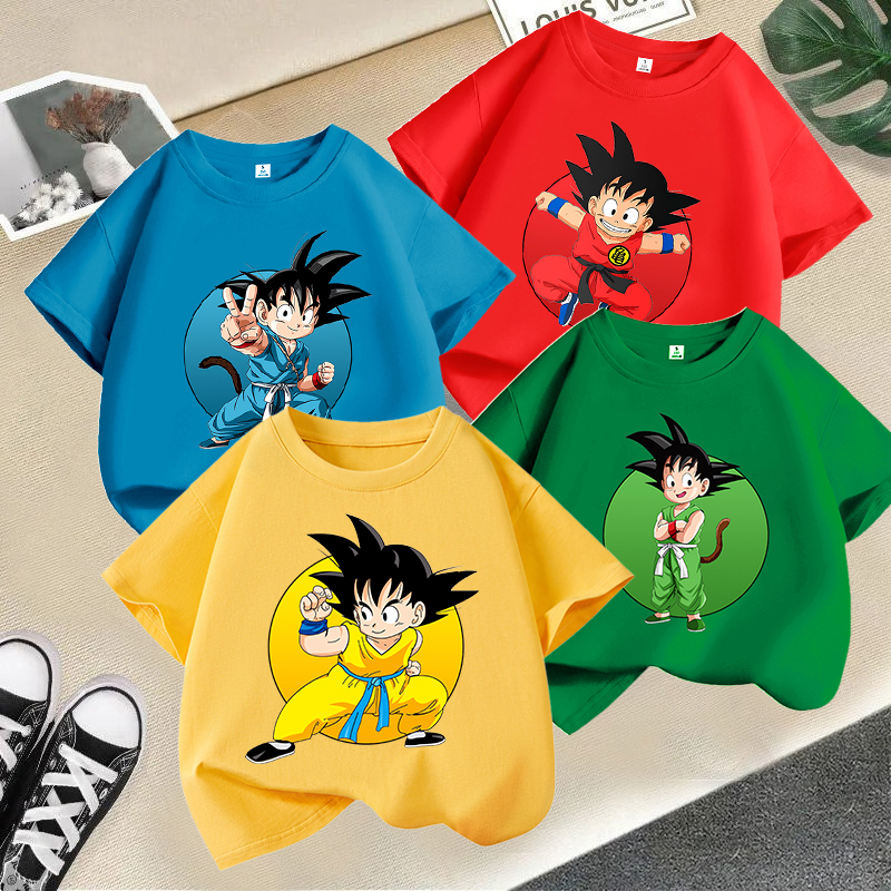 Dragon Ball Goku T-shirt Child - Summer Clothing Baby Boy のレビューと価格