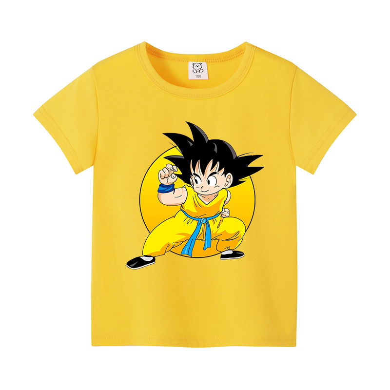 Dragon Ball Goku T-shirt Child - Summer Clothing Baby Boy のレビューと価格