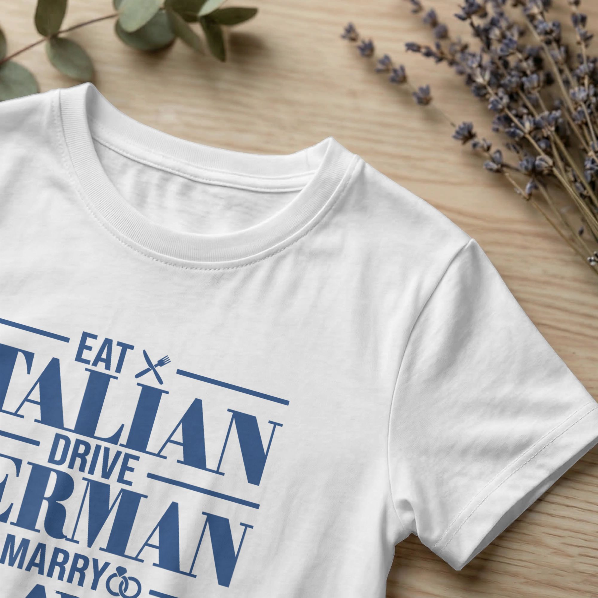 Funny Eat Italian Drive German - Summer Clothing Drive のレビューと価格