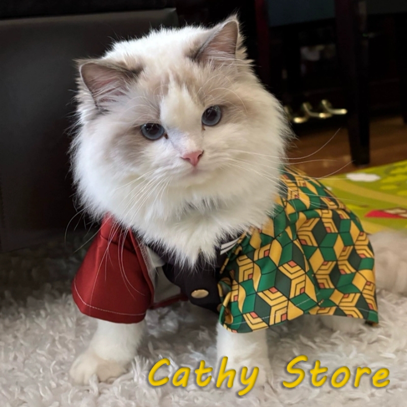 Demon Slayer Zenitsu Pet Cloth - Summer Dog Clothing のレビューと価格