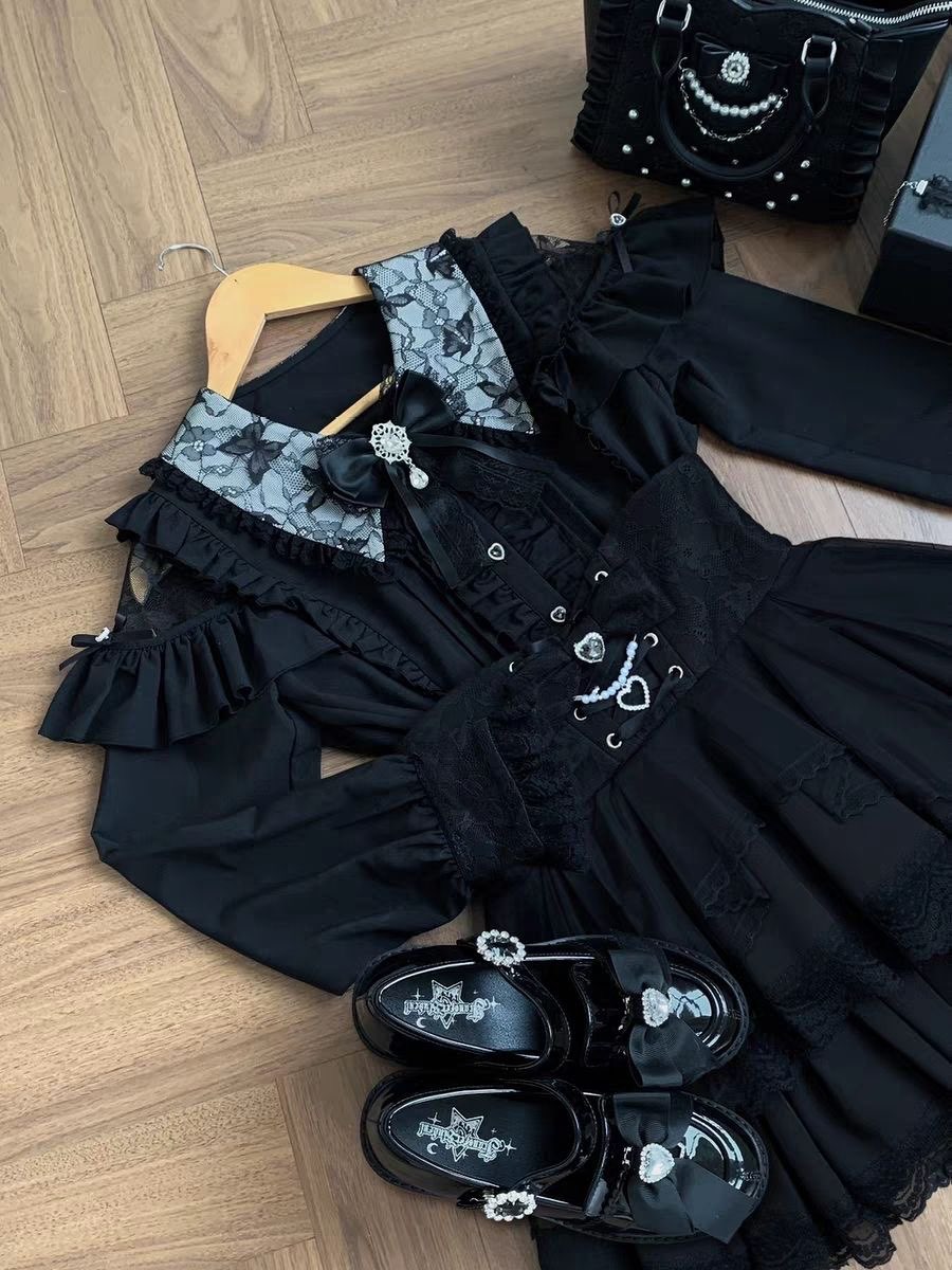 Harajuku Kawaii Skirt Sets Wom - Off Shoulder Blouse のレビューと価格