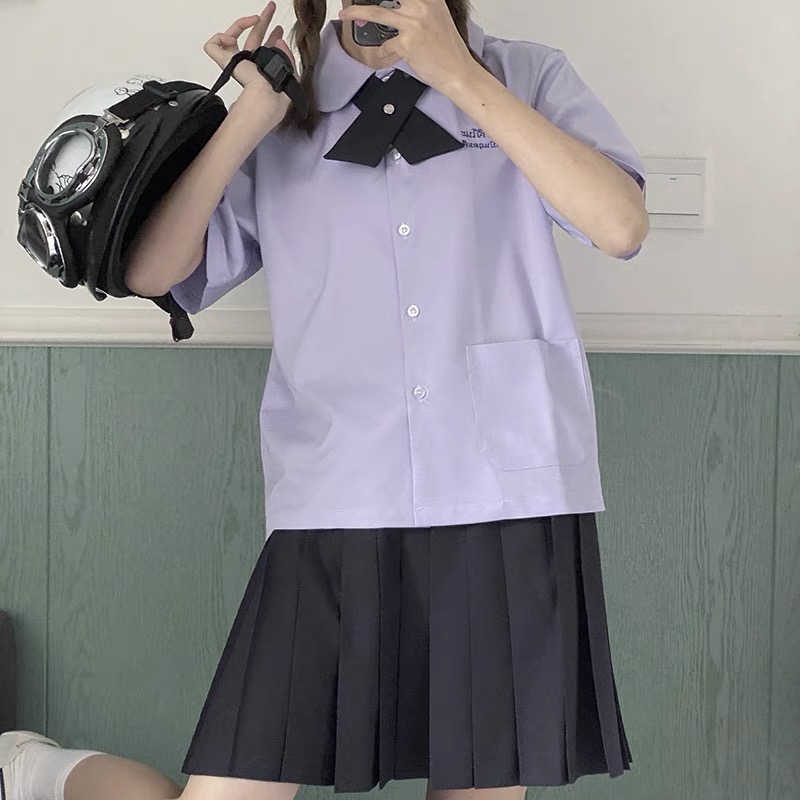 JK uniform COS clothing studen - Summer Clothing Set For Girls のレビューと価格