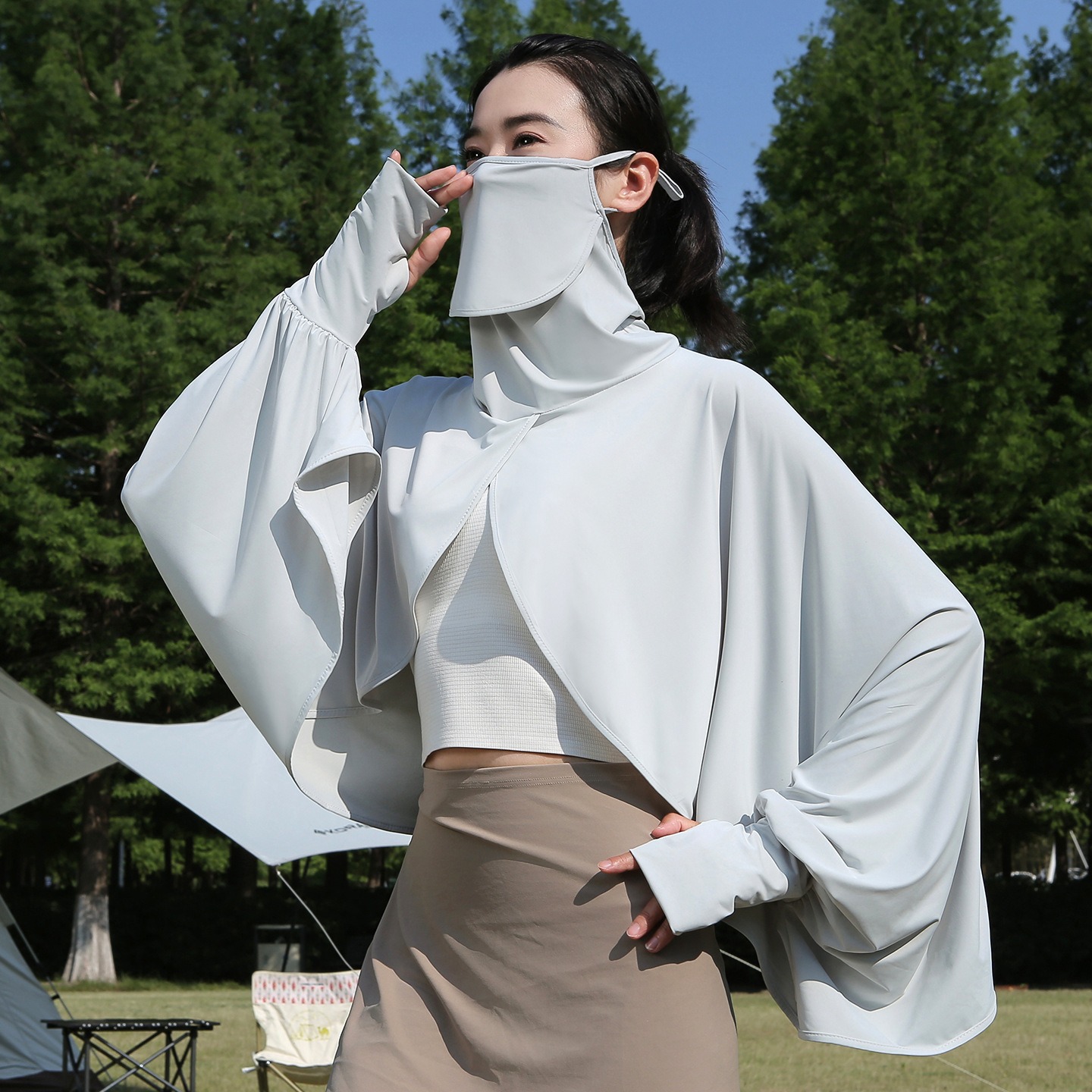 Facial integrated mask Summer  - Summer Clothing Drive のレビューと価格